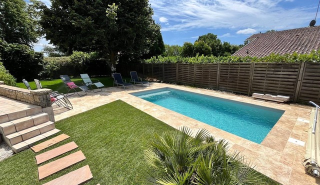 Maison Avec Piscine à Seignosse/8 Personnes/4 Chambres