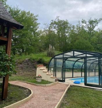 maison avec piscine