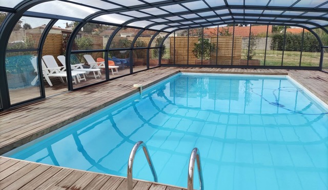 Maison Avec Piscine Privée à 10 Minutes des Plages