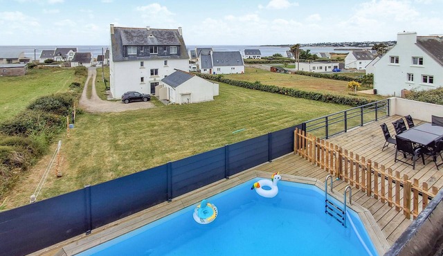 Maison avec piscine vue mer