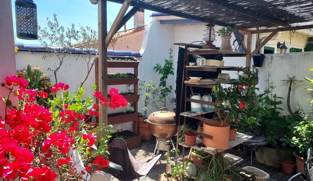 Maison Avec Terasse 5mn à Pied Centre Ville12mn Plage en Voiture