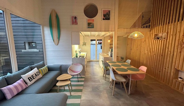 Maison Bois 80 m de la Mer, Plages du Débarquement