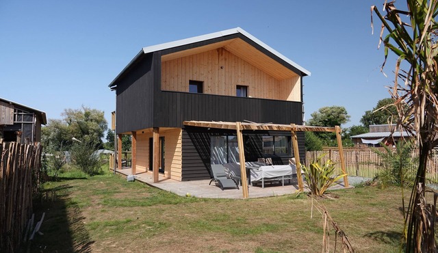 Maison Bois à Proximité de la Forêt et de la Plage