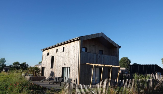 Maison Bois ,les Conches 10 Pers. Proche Plage ,spot Surf , Forêt ,piste Vélo