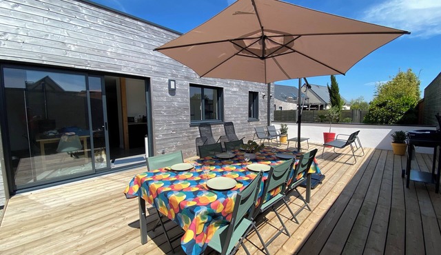 Maison Bois Neuve a Proximité de la mer 6 Personnes 3 Chambres 1 Salle de Bain