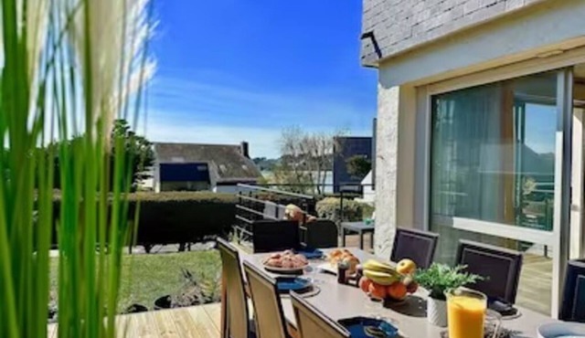 Maison Bord de mer Avec Terrasse vue mer