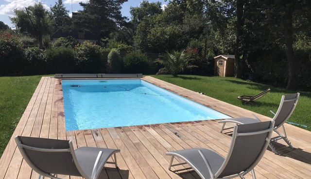Maison Bretonne Vannes Golfe du Morbihan, Piscine Chauffée
