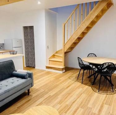 Maison confortable proche de Barbezieux - 50 m² avec jardin partagé