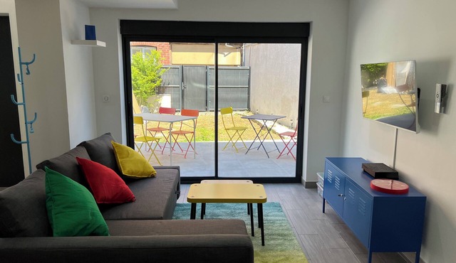 Maison calme missions pro - 2 workspaces - Private parking lot - Valenciennes