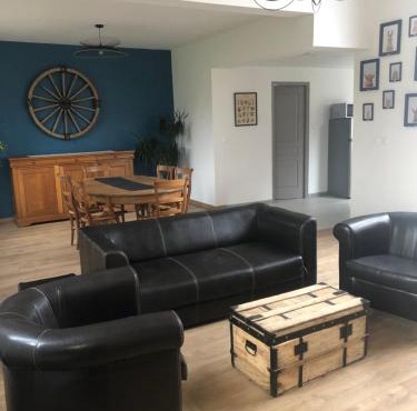 Maison chaleureuse à la campagne