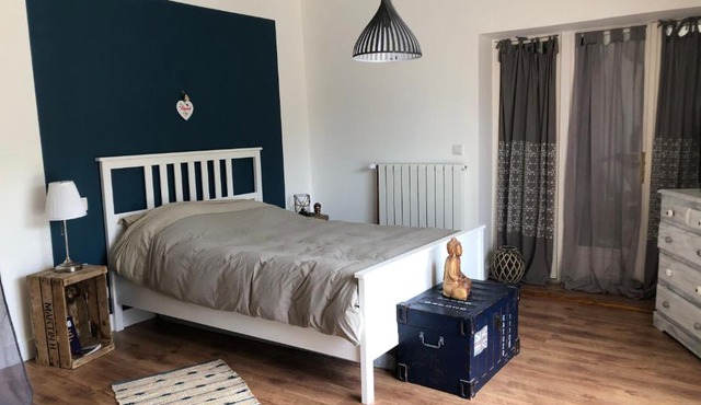 Maison chaleureuse, vue imprenable