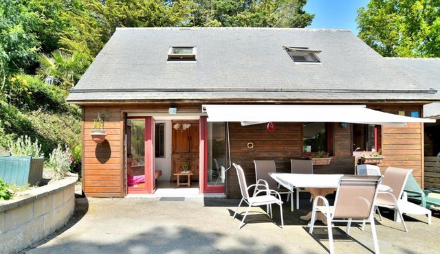 Maison charmante à Pluduno avec barbecue