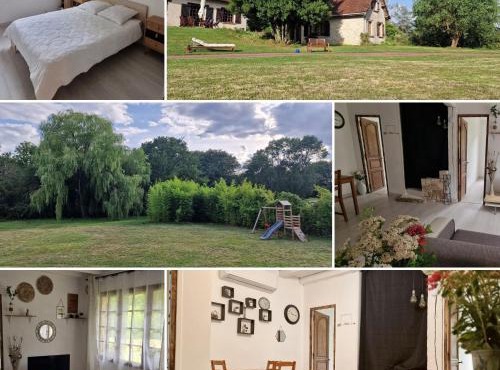 Maison charmante climatisée avec aire de jeu à 35 minutes de Disneyland Paris