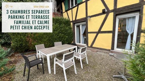 Maison chez Léa - grand gîte familial calme parking terrasse