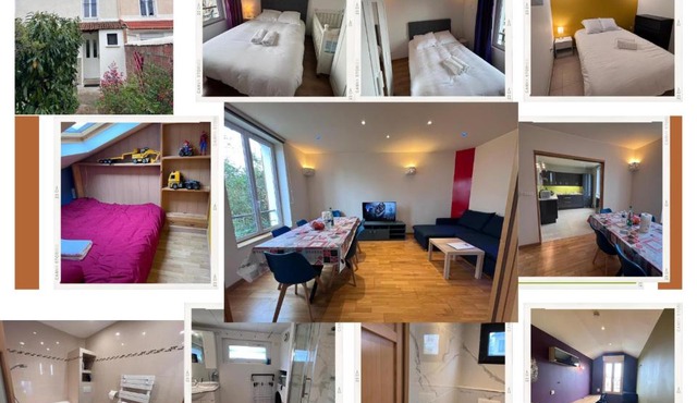 Maison Climatisée 04 chambres Paris Disney CDG