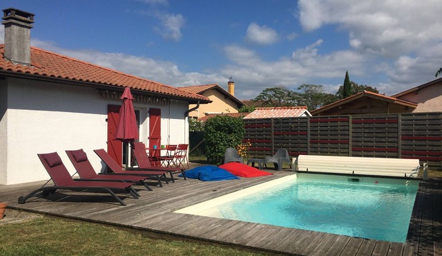 Maison Confort 3 Chambres Piscine- 6 Couchages, Tarnos Limite Pays Basques