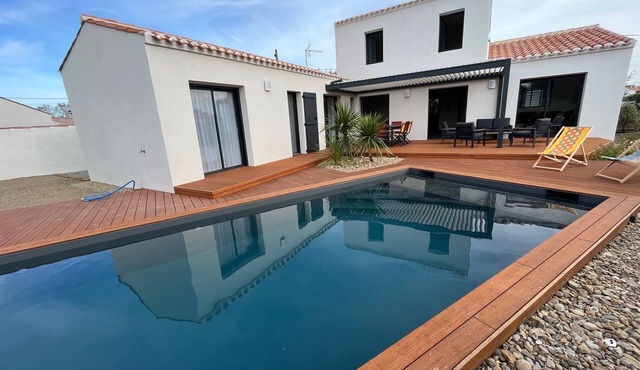 Maison Contemporaine 8 Personnes, Piscine, 300m de la Mer, Ile de Noirmoutier