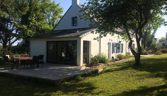 Maison contemporaine au calme près de la plage, WiFi inclus - FR-1-418-198