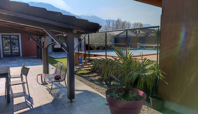 Maison Conviviale Avec Piscine