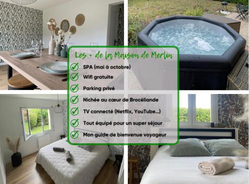 Maison cosy avec jacuzzi