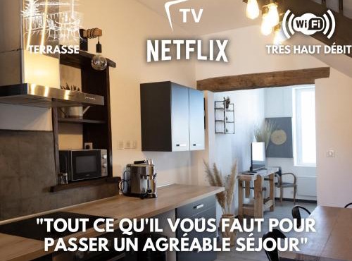 Maison COSY et CHALEUREUSE au centre ville