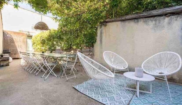 Maison Cosy Lodge, 15 p, clim, wifi, cour, garage