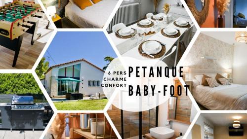 Maison Cosy : Pétanque, Baby-foot & Ping-Pong !