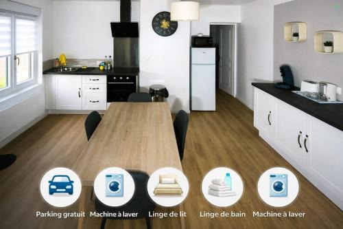 maison cosy proche du port et plage