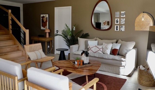 Maison Décorée Avec Charme, Parfaitement Équipée Pour 6 Personne, Proche Plage