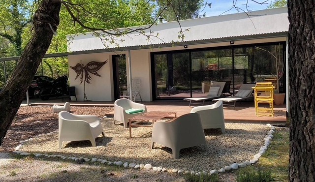 Maison D'architecte en Communion Avec la Nature, à 5 Minutes des Plages