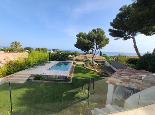 Maison d'architecte vue mer