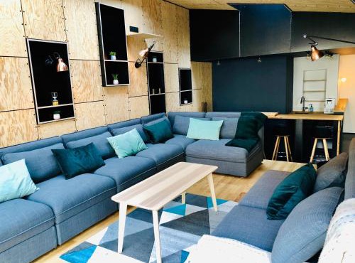 Maison d'architecte en plein cœur d'Honfleur avec bain nordique