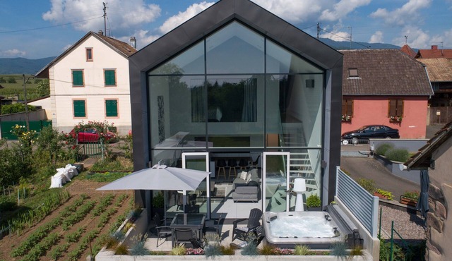 Maison D'Architecte in one of France's most beautiful villages