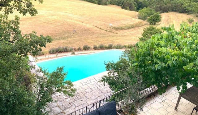 Maison de Campagne 10/12+p, Piscine à Débordement, Parc, Terrasses Avec vue