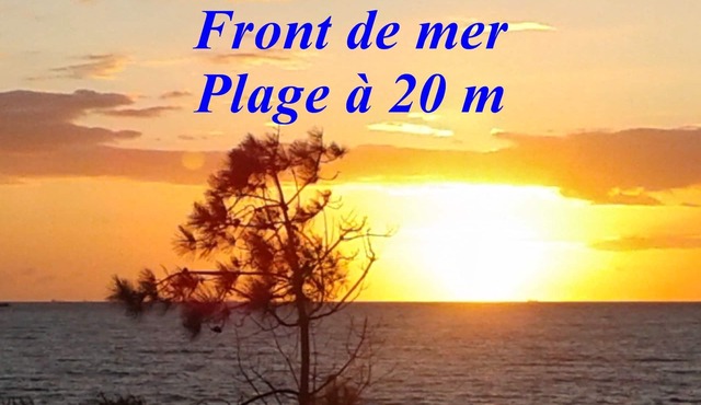 Maison Duplex 90 m² Avec sa Grande Terrasse Face mer/2 Chambres/6 Couchages