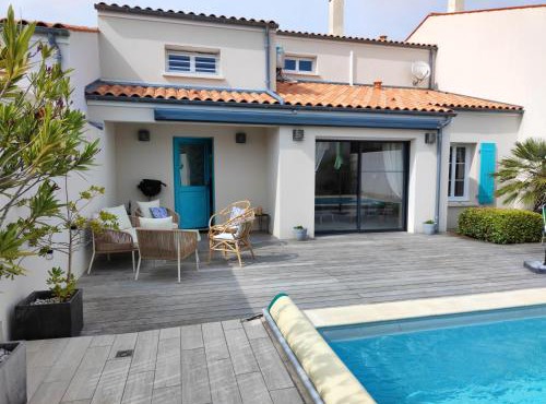 Maison d'Hestia, charme, piscine, proche du bord de mer et de Royan