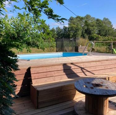 Maison dans la forêt landaise