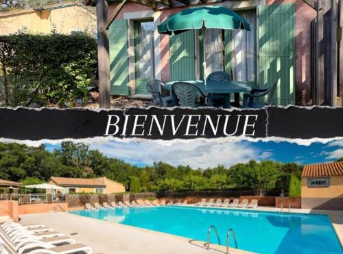 Maison dans village vacances avec piscine