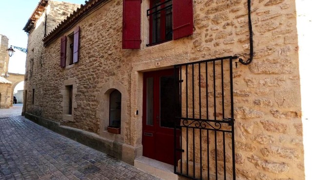 Maison de 3 chambres a Castillon du Gard a 100 m de la plage avec wifi