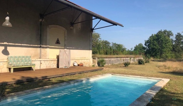 Maison de Campagne "ancienne Gare Rénovée" Dans le Parc du Périgord Limousin