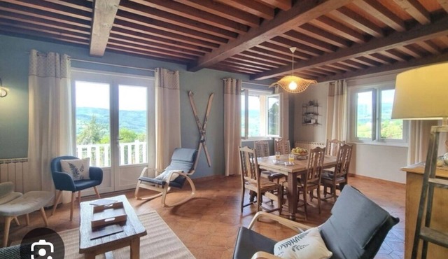 Maison de Campagne Entière Gîte 3 Épis Jardin Extérieur Clos Animaux Admis