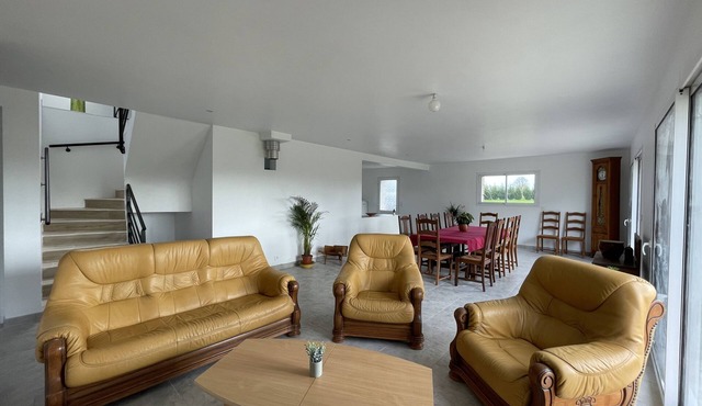 Maison de Campagne 5 Chambres 10/12 Personnes Avec Animaux de Compagnie Acceptés