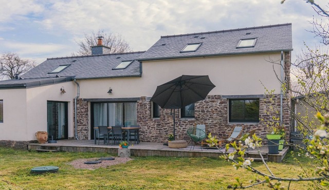 Maison de Campagne aux Portes de Brocéliande, à 5 Minutes du lac de Trémelin