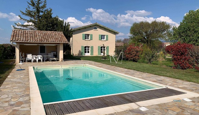 Maison de Campagne Dans la Drôme Avec Piscine, Entre Ardèche et Vercors
