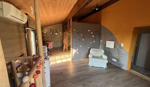 Maison de Campagne Familiale Avec Grande Piscine