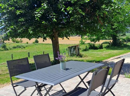 Maison de campagne rénovée avec terrasse, 3 chambres et équipement moderne, au cœur des collines du Perche - FR-1-410-447