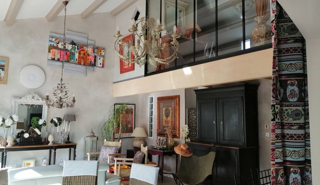 Maison de charme située à 500 m du centre bourg (6 personnes)