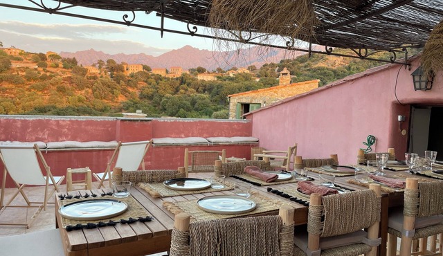 Maison de Charme au Cœur de la Balagne en Corse - vue mer et Montagnes