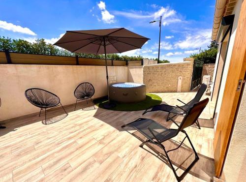 Maison de charme avec Jacuzzi