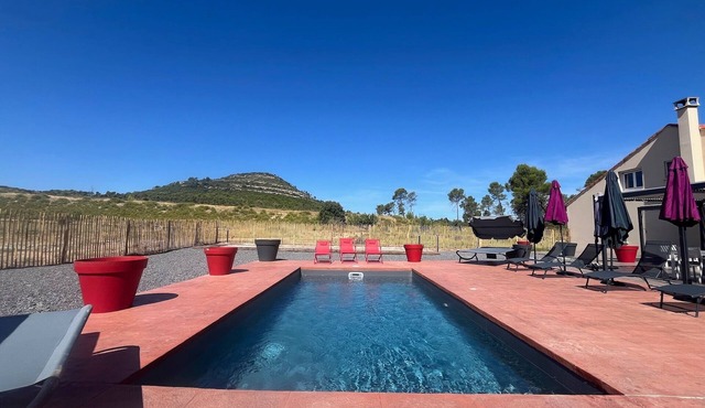 Maison de Charme, Piscine et vue Panoramique